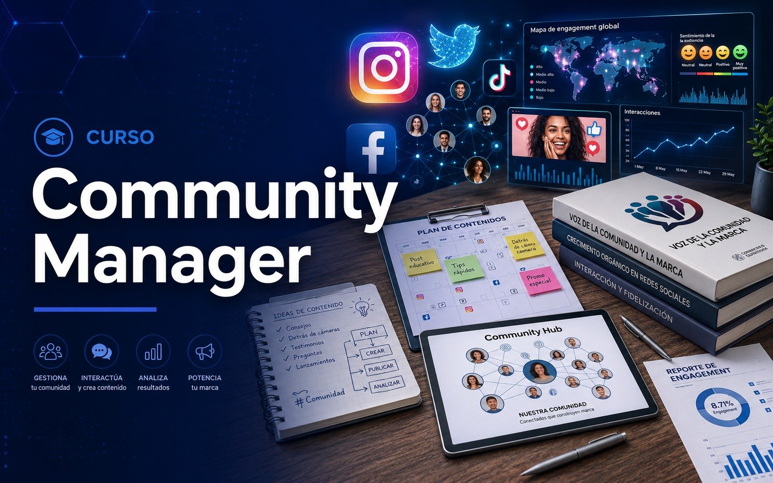 Curso de Community Manager y Social Media