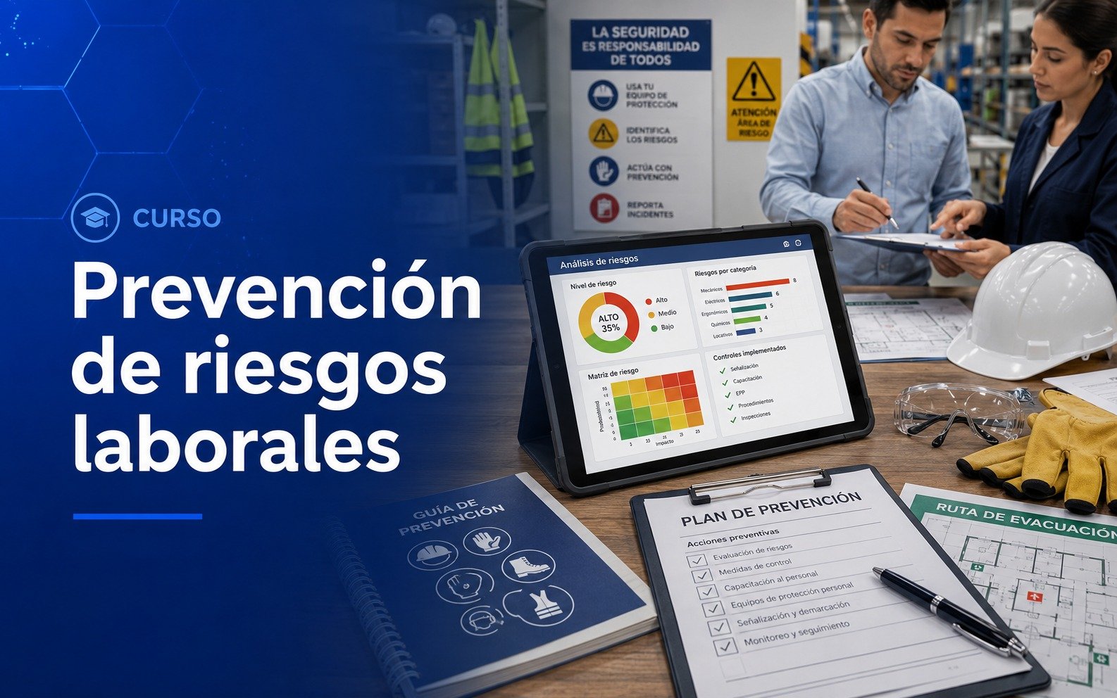 Curso de Prevención de Riesgos Laborales